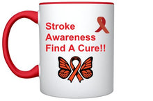 Load image into Gallery viewer, Stroke: Awareness Find A Cure
